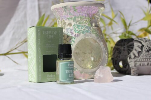 tree of life essential oil with green jade