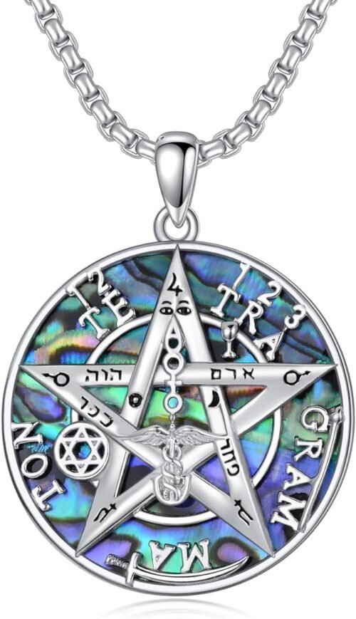 Tetragrammaton Wiccan Necklace